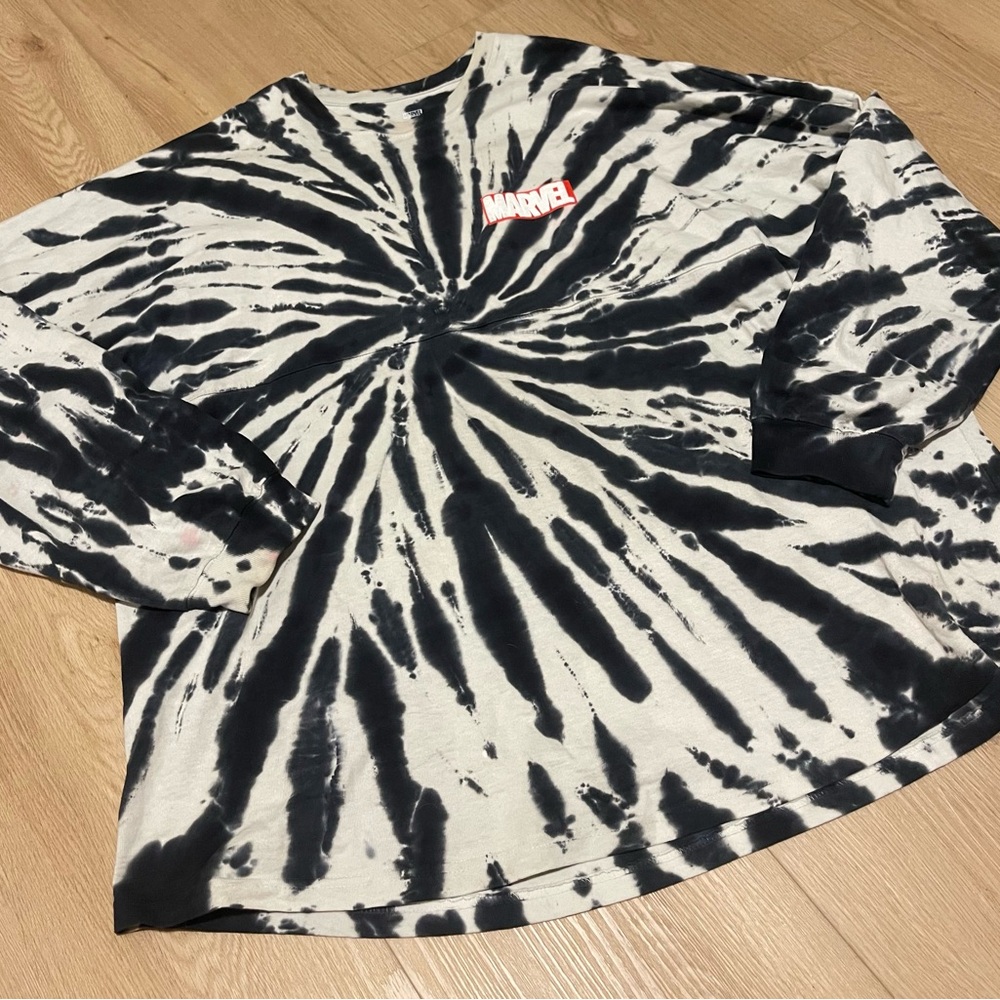 Disney Marvel Avengers Super Heroes Spirit Jersey Tie Dye Adult Size XXL